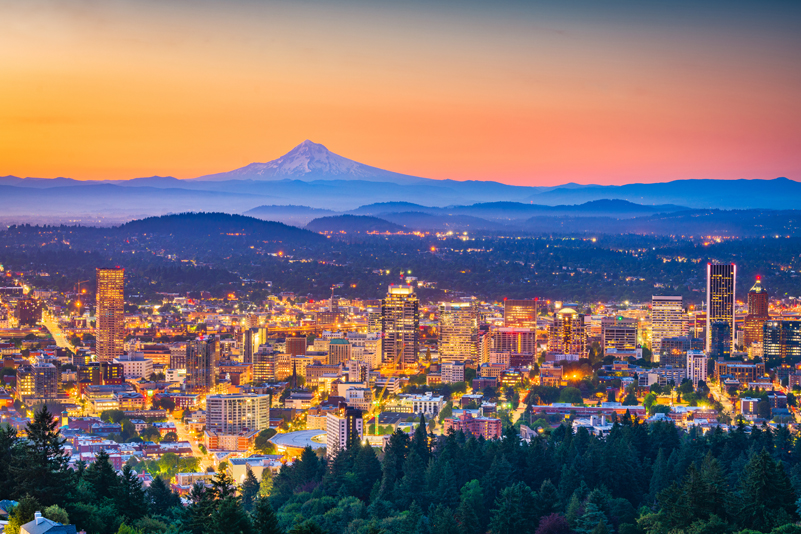 Portland skyline