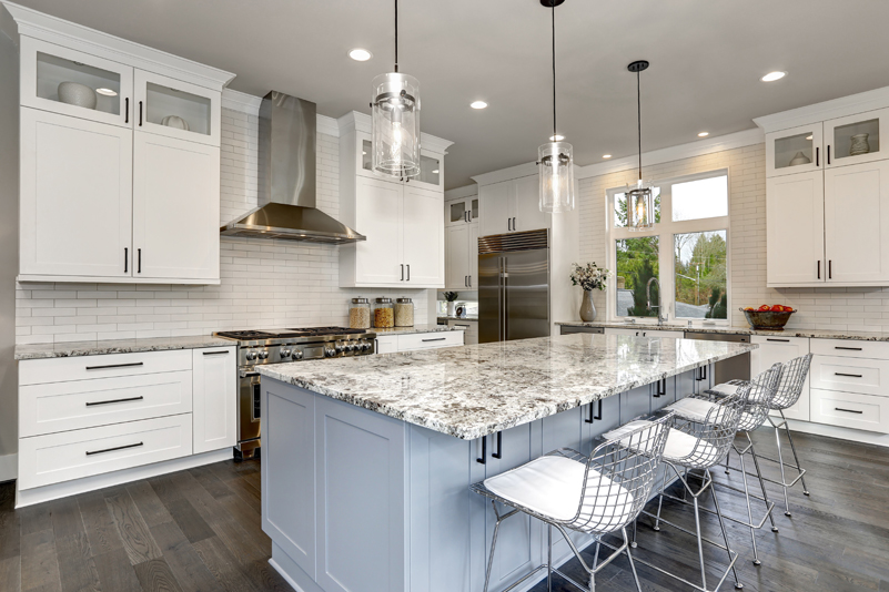 Remodeled kitchen