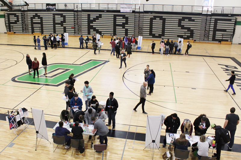 PNWFCU financial reality fair at Parkrose High School