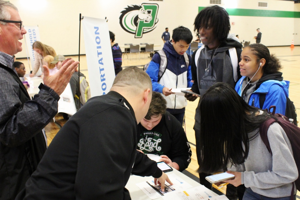 PHS reality fair transportation booth