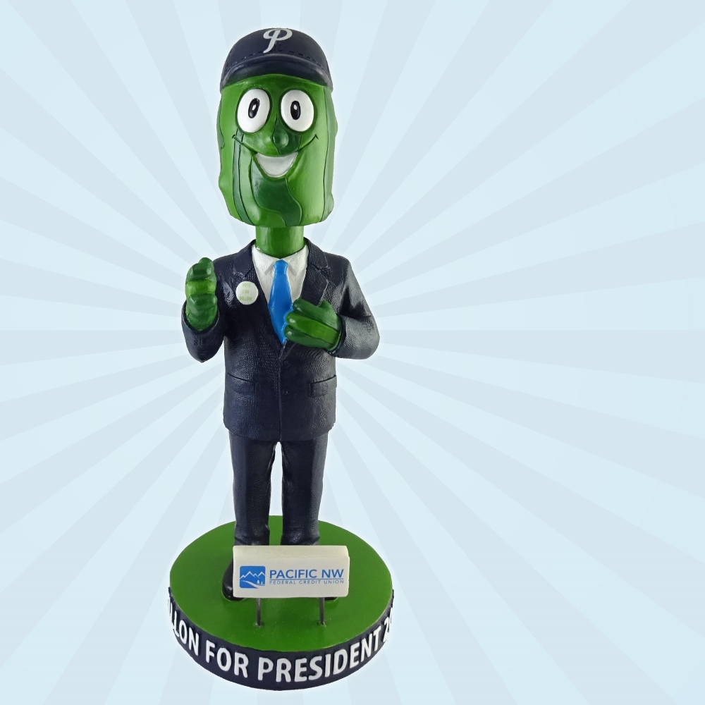 Dillon 4 President, the Portland Pickles bobblehead