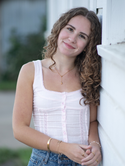 Violet, scholarship winner